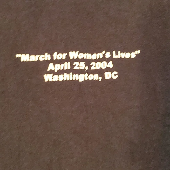 💥50% sale💥Keep Abortion Legal march tee 2004 szL #b48 - Picture 4 of 7